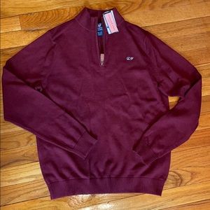 Vineyard vines Youth XL (18) quarter zip sweater